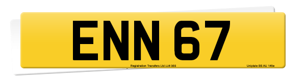 Registration number ENN 67